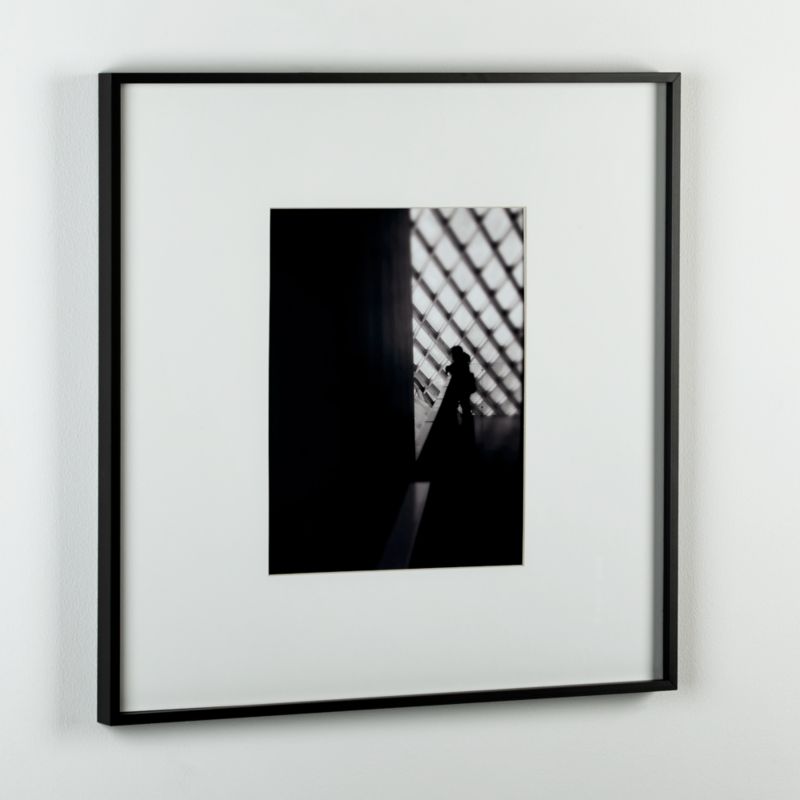 Gallery Black 11x14 Picture Frame + Reviews | CB2
