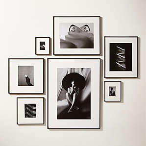 Buy Frame Trendy Black 40x40 cm - Picture Mount White 30x30 cm here 