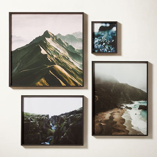 Gallery Soft Black Picture Frames