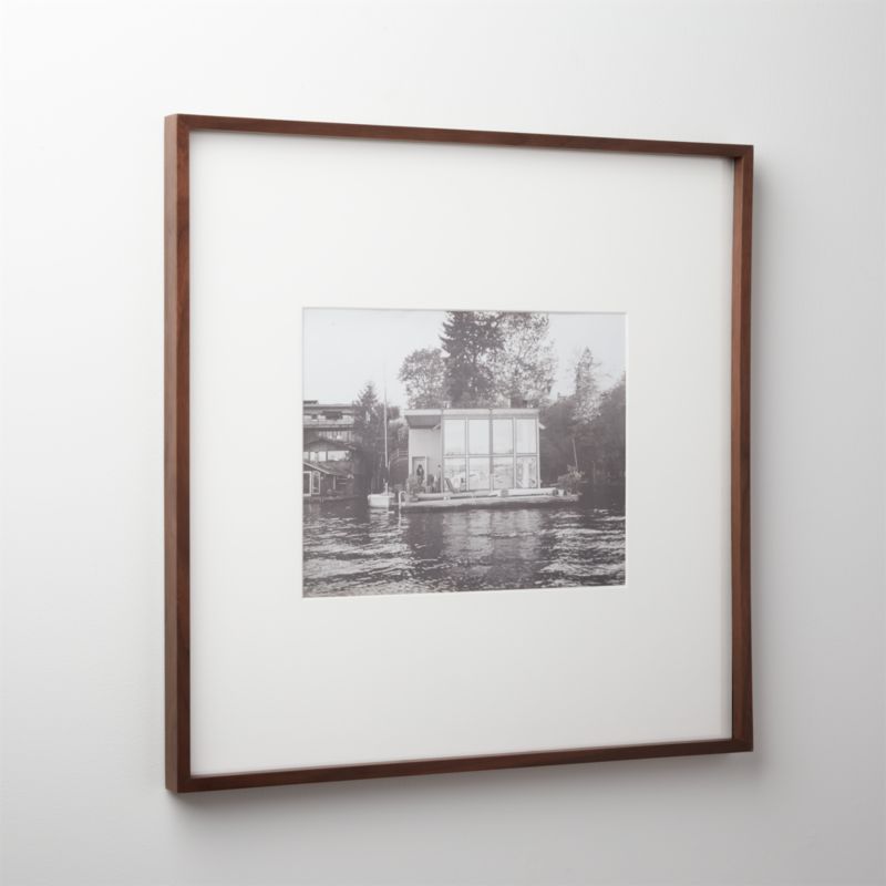 Gallery Walnut 11x14 Picture Frame + Reviews | CB2