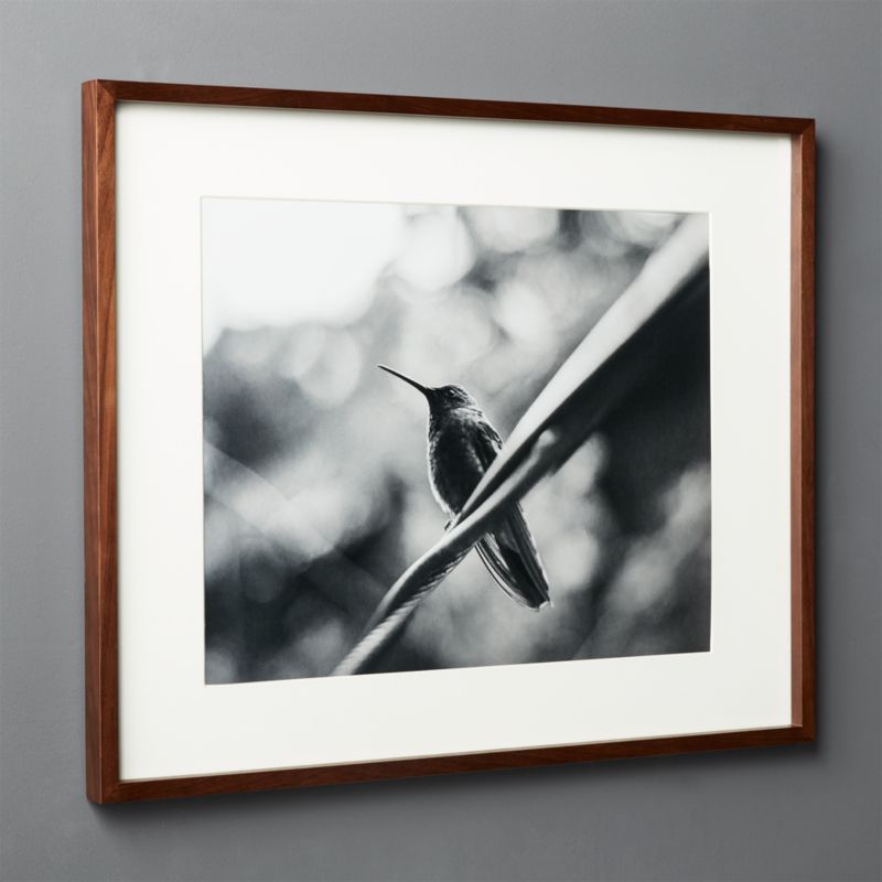View Gallery Walnut Picture Frame with White Mat 16"x20" details