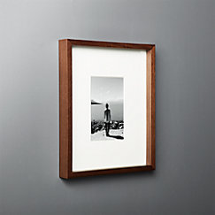 Gallery Walnut Frame with White Mat 4x6