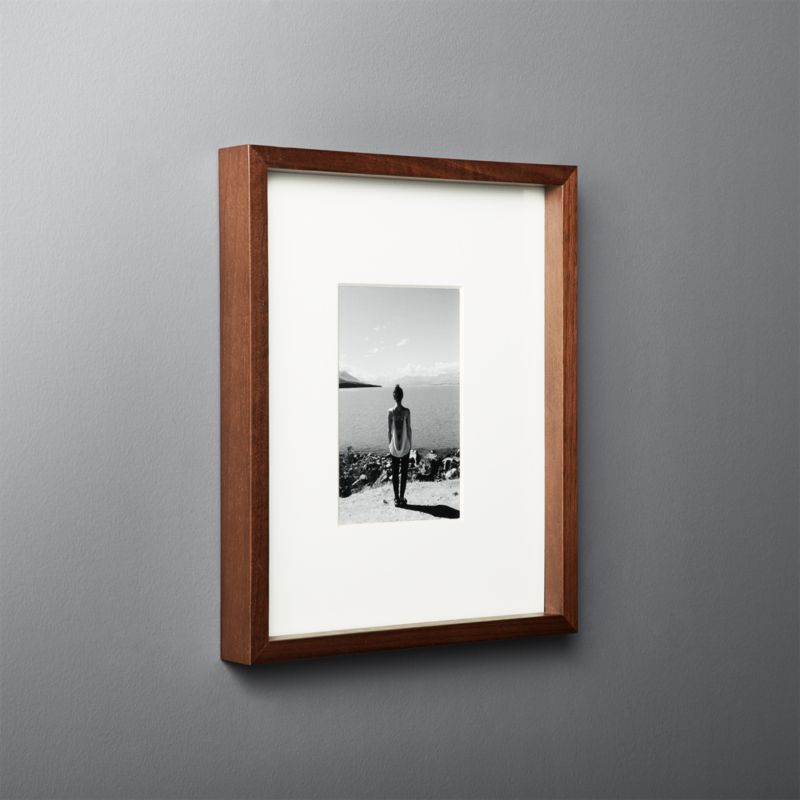 Walnut Picture Frames CB2