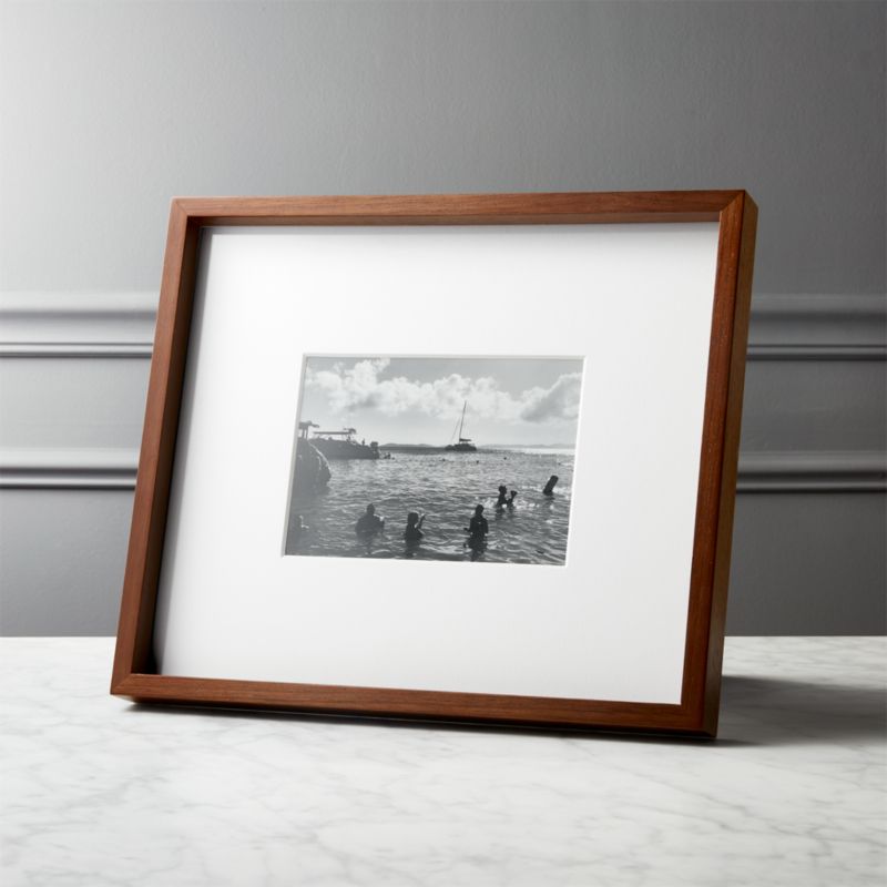 Gallery Walnut 8x10 Picture Frame + Reviews | CB2