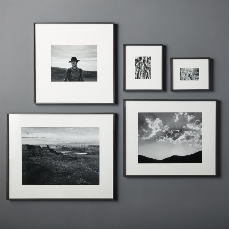 black and white picture frames