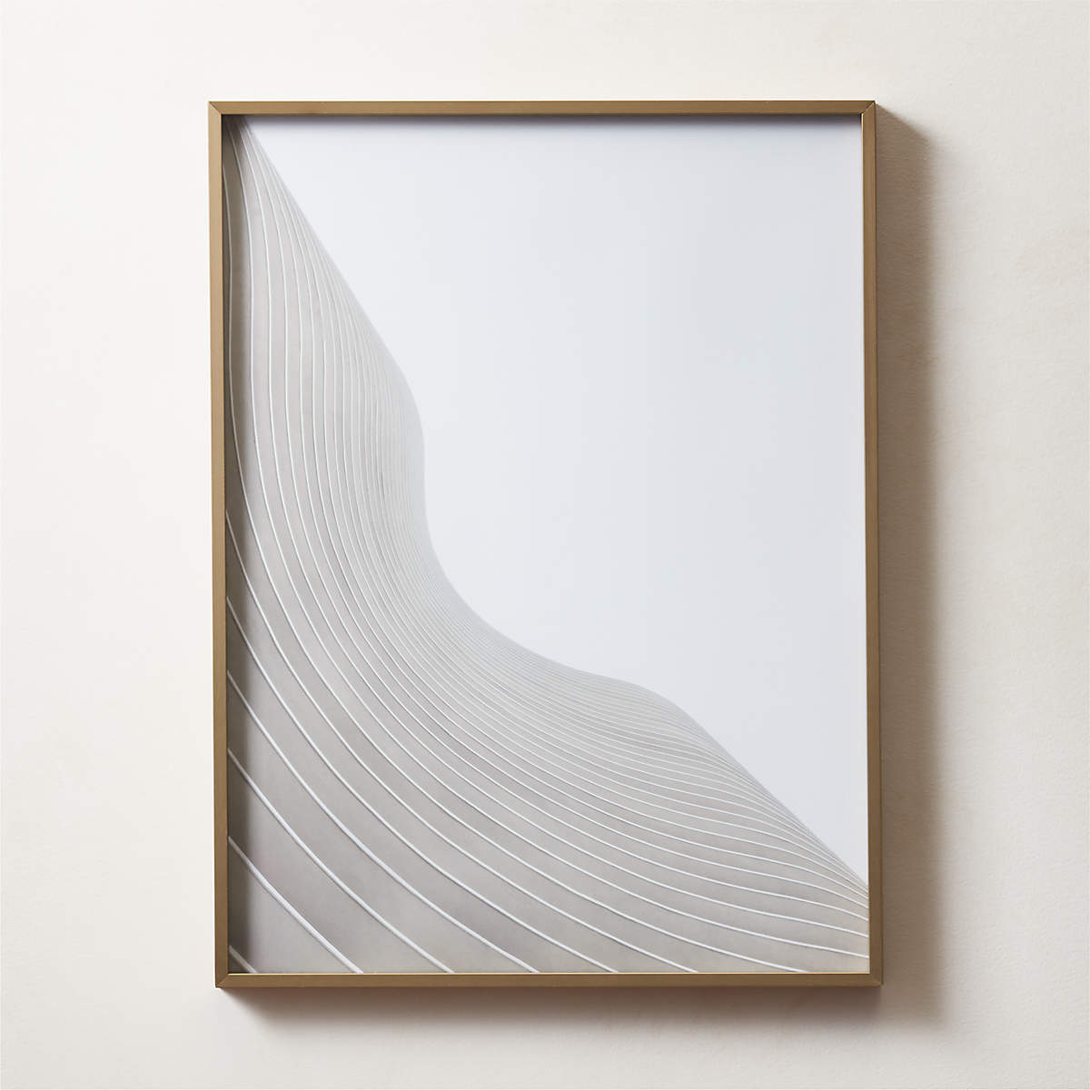 Gallery Brass Picture Frame 18"x24" + Reviews CB2