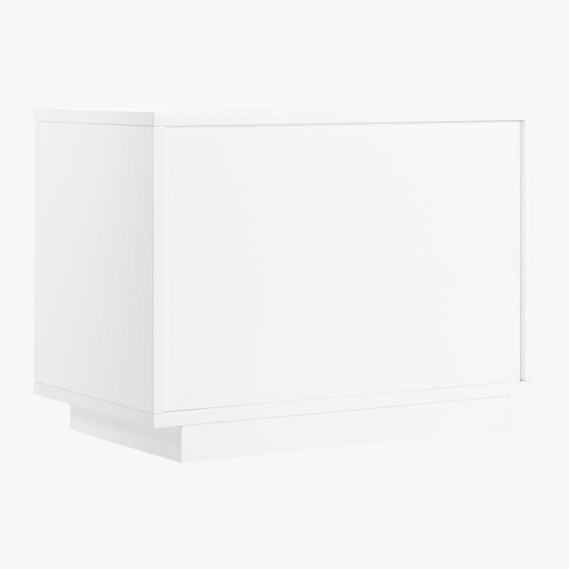 Gallery White 2-Drawer Nightstand - image 8 of 11