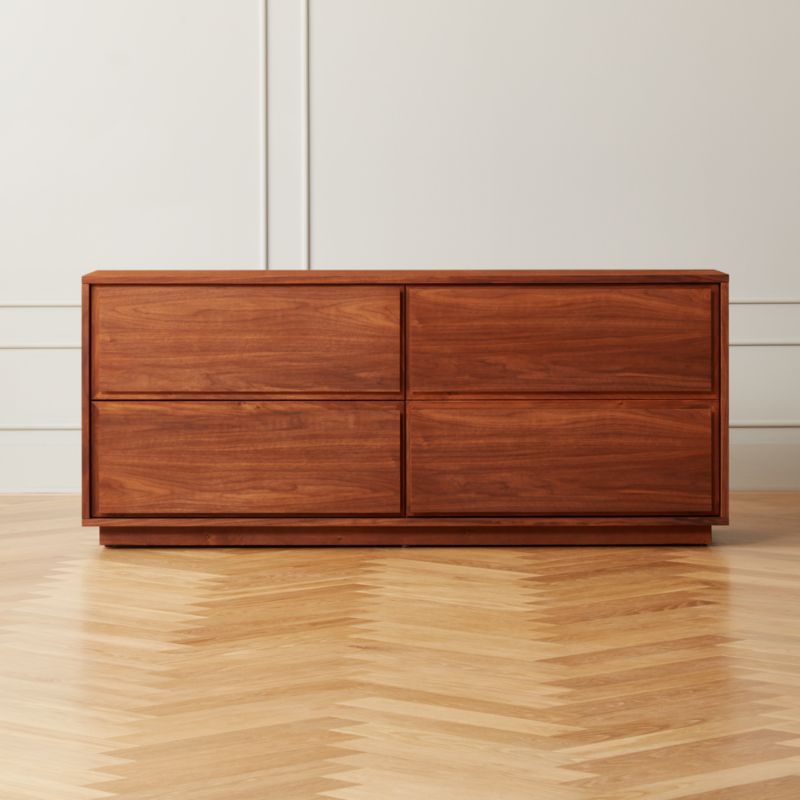 Gallery Walnut Low Dresser Reviews Cb2