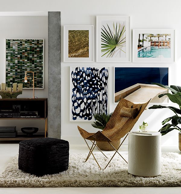 Gallery wall ideas with CB2