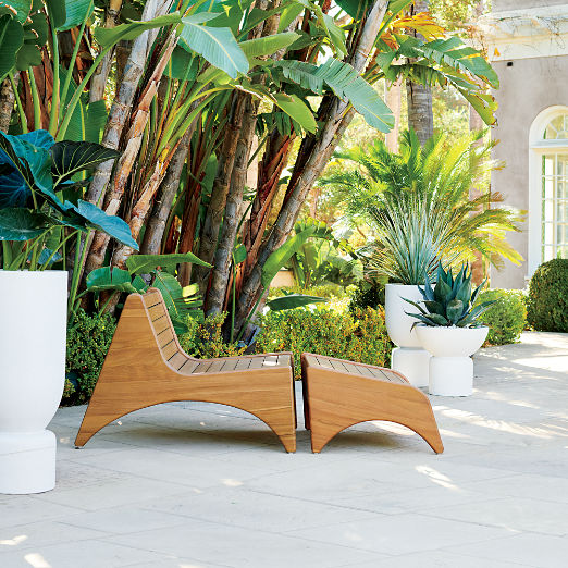Flatform Round White Cement Indoor/Outdoor Planter Set of 3