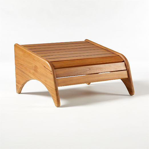 Gartner Teak Outdoor Ottoman