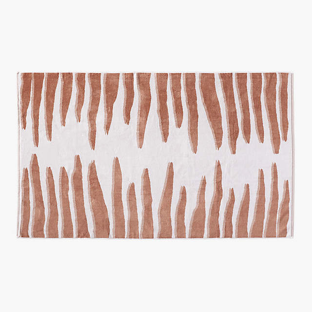 CB2 - May 2023 CB2 - Gato Organic Cotton Tiger Print Beach Towel