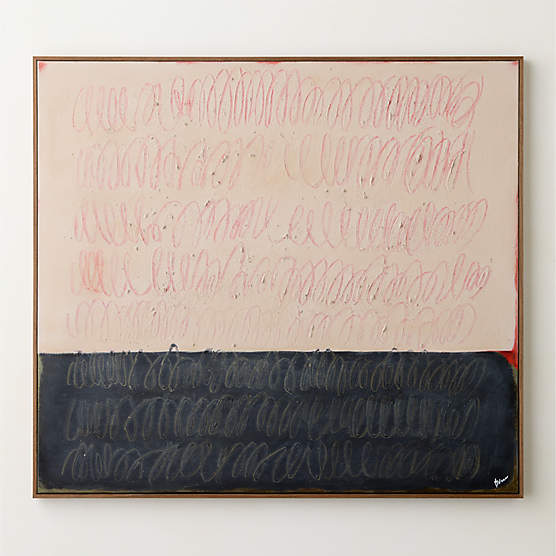 'Geminus' Framed Wall Art 45"x50"