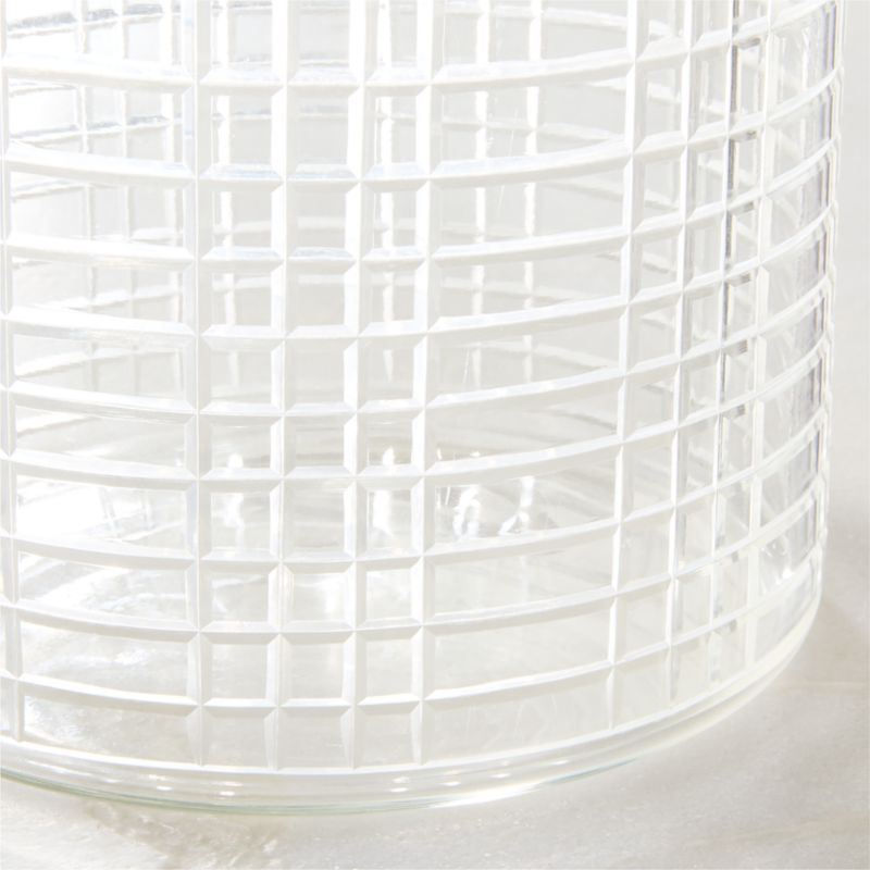Genevieve Stainless Steel And Glass Ice Bucket With Lid - image 1 of 4