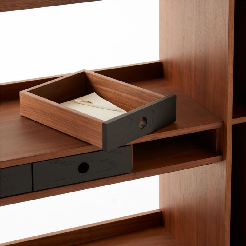 Genova Walnut Wood Bookcase by Gianfranco Frattini - image 10 of 11