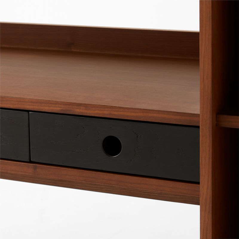 Genova Walnut Wood Bookcase by Gianfranco Frattini - image 9 of 11