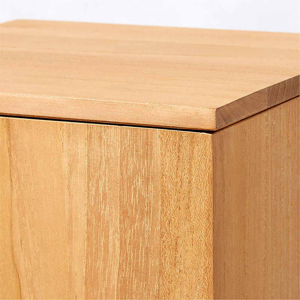 Teak Storage Box - Harborside Square Storage Chest