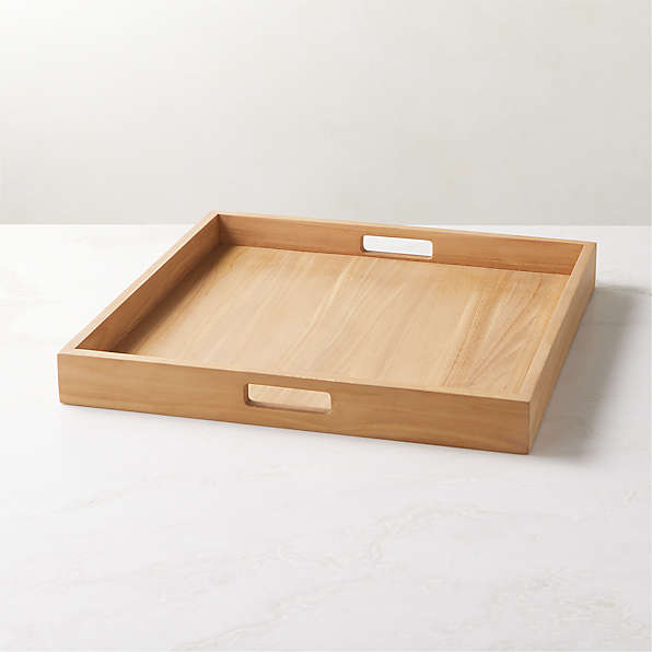 Tin Tray with Handles - Storied Home