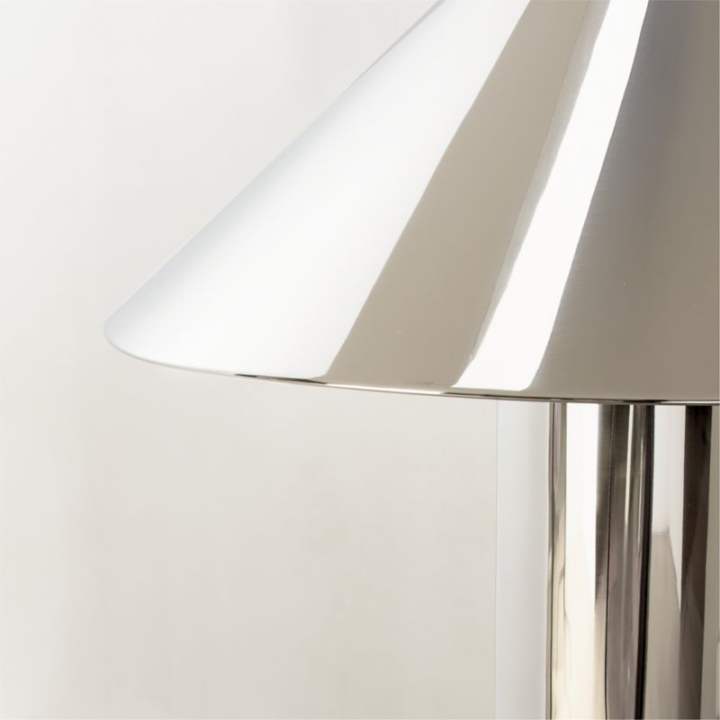 Gigi Polished Stainless Steel Floor Lamp - image 3 of 11