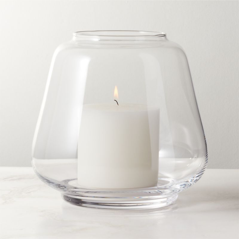 View Gio Small Glass Hurricane Candle Holder details