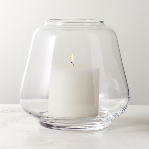 Gio Small Glass Hurricane Candle Holder