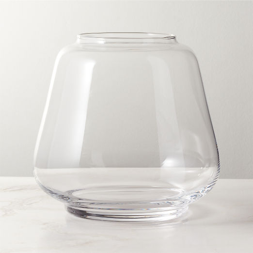 Gio Small Glass Hurricane Candle Holder