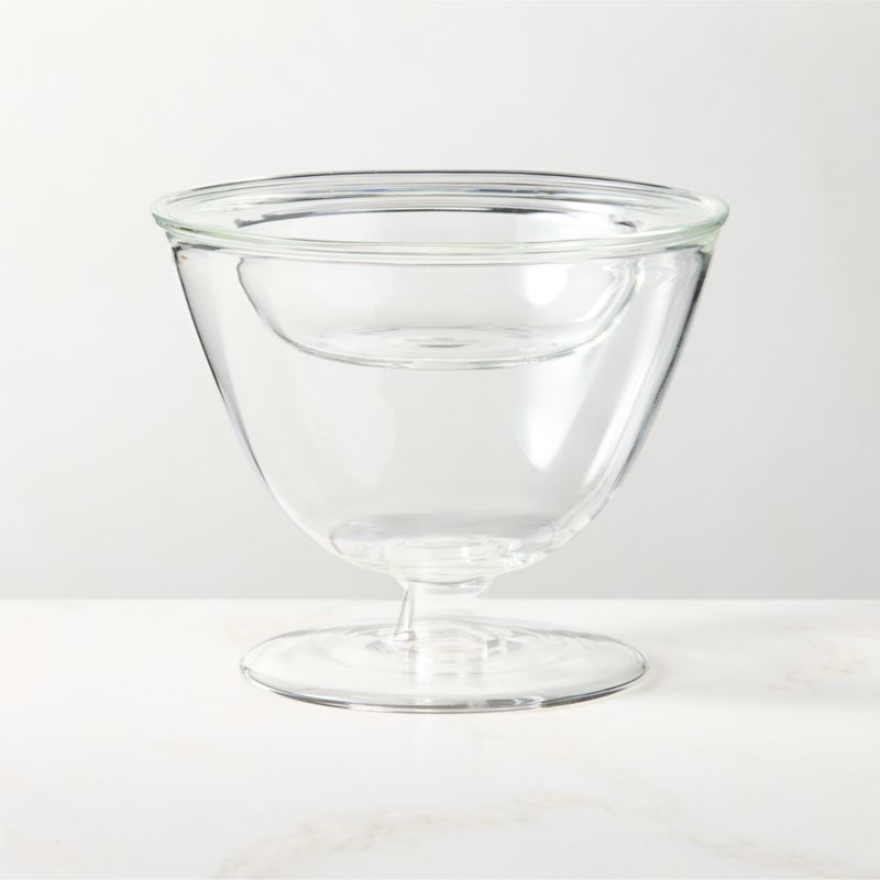 Glass Caviar Serving Bowl By Nina Garcia - image 3 of 6