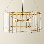Gleam Crystal Pendant Light 30"