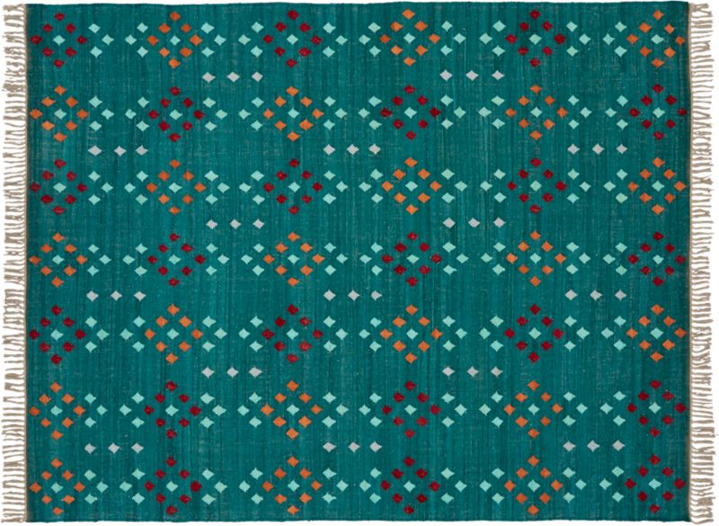 Green Area Rugs Cb2 Glint Rug 8 X10