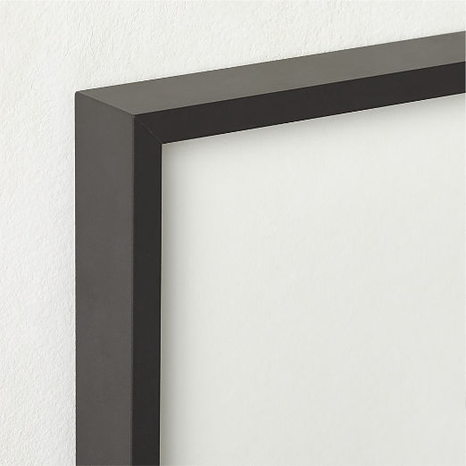 Gallery Soft Black Picture Frame with White Mat 11"x14"