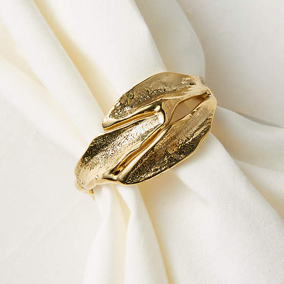 Glora Gold Napkin Ring