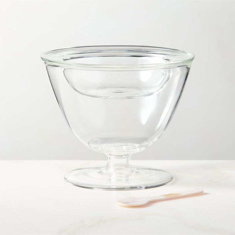 Glass Caviar Serving Bowl By Nina Garcia - image 5 of 6