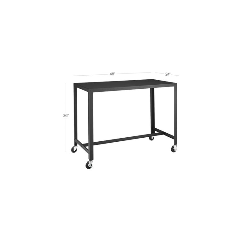 Cb2 Metal Rolling Desk atelieryuwa.ciao.jp