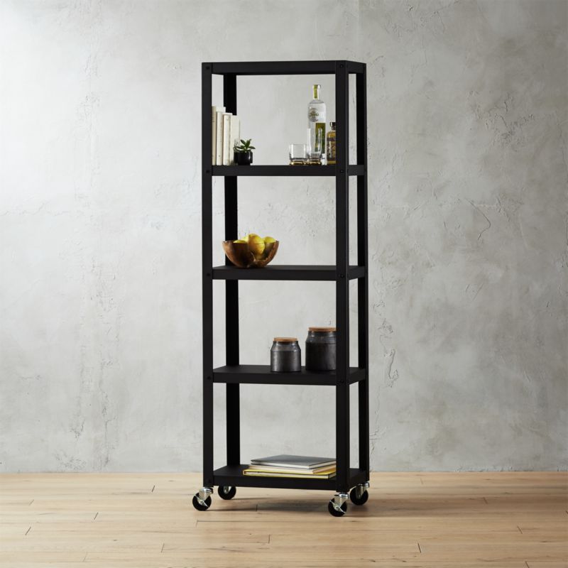 Cb2 Bookcases : I have the stackable chairs from west elm and the
