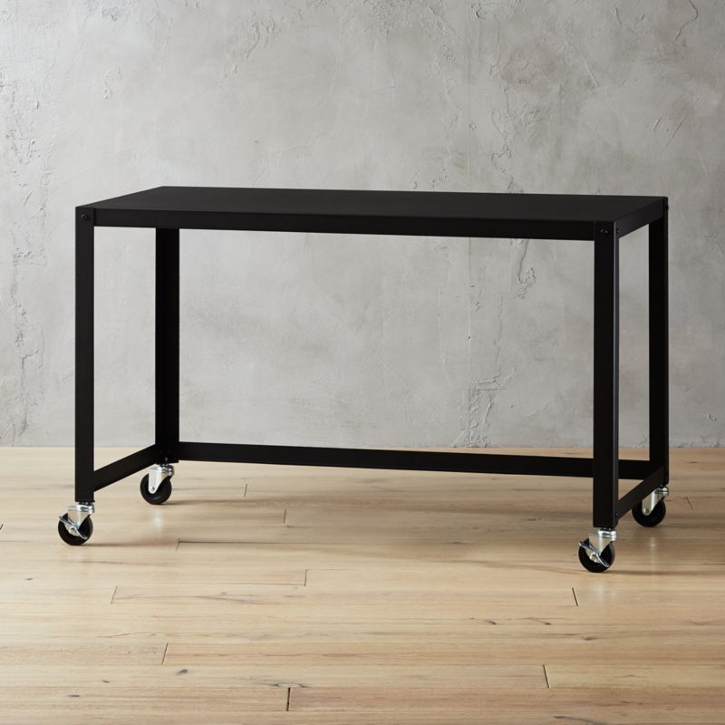 room essentials metal rolling desk