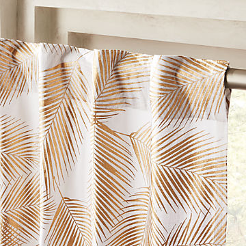 Patterned Curtains Cb2