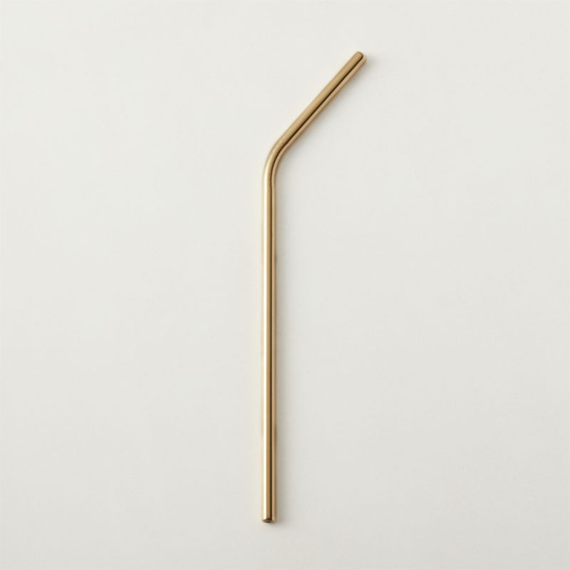 View Gold Stainless Steel Straw details