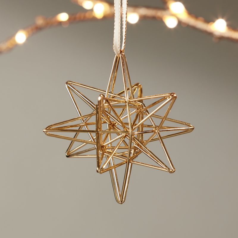 View Gold Star Ornament details