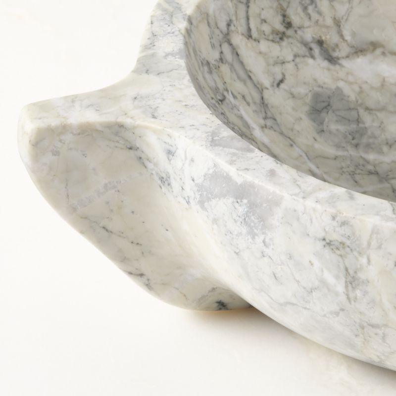 Grace Grey Marble Decorative Bowl by Casa Dean by Swizz Beatz - image 2 of 6