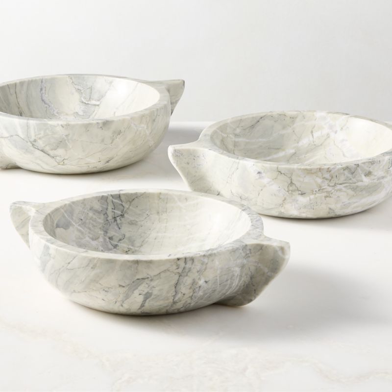 Grace Grey Marble Decorative Bowl by Casa Dean by Swizz Beatz - image 3 of 6