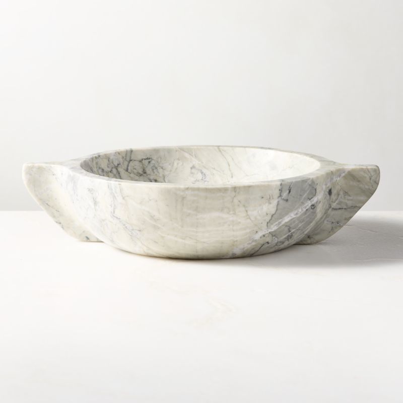 Grace Grey Marble Decorative Bowl by Casa Dean by Swizz Beatz - image 4 of 6