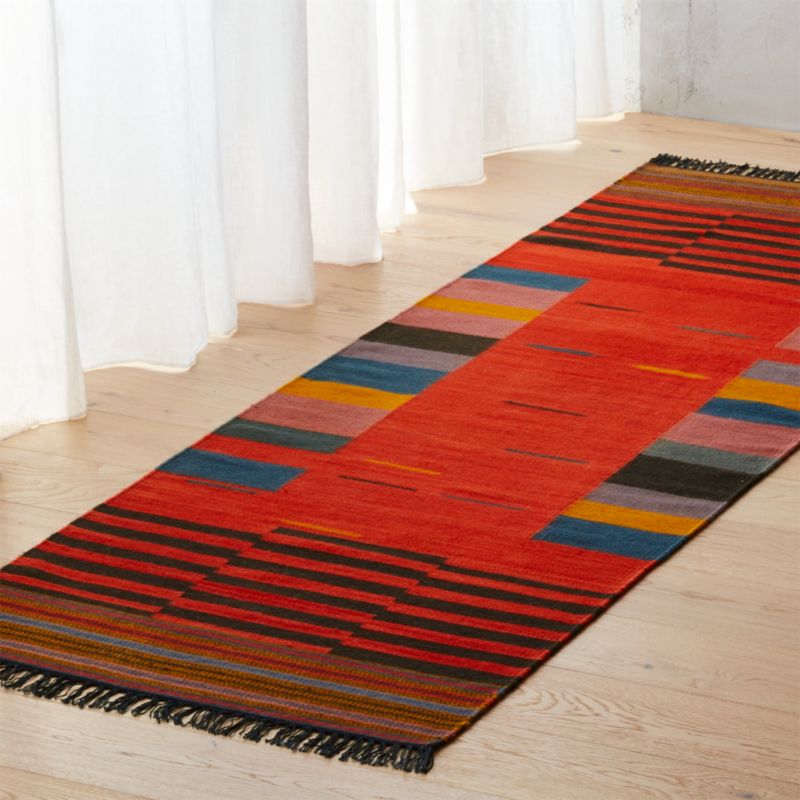 gradient rug 2.5'x8' + Reviews CB2