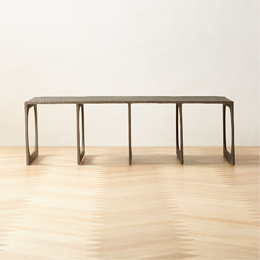 Grado 54.25" Cast Aluminum Coffee Table