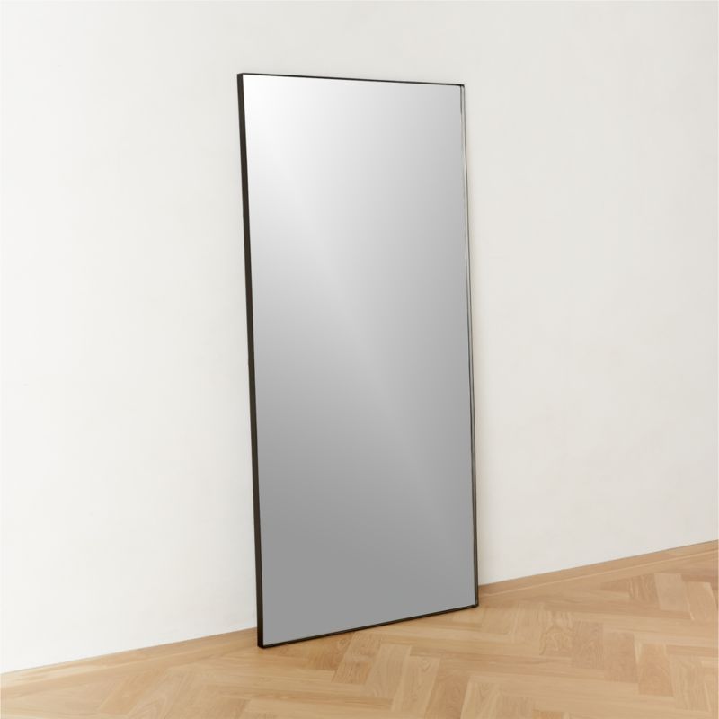 Graduate Beveled Black Full-Length Floor Mirror 36''x72'' - image 3 of 6