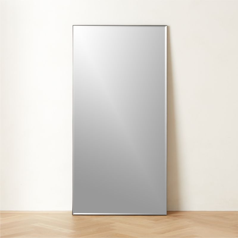 Graduate Beveled Black Full-Length Floor Mirror 36''x72'' - image 0 of 6