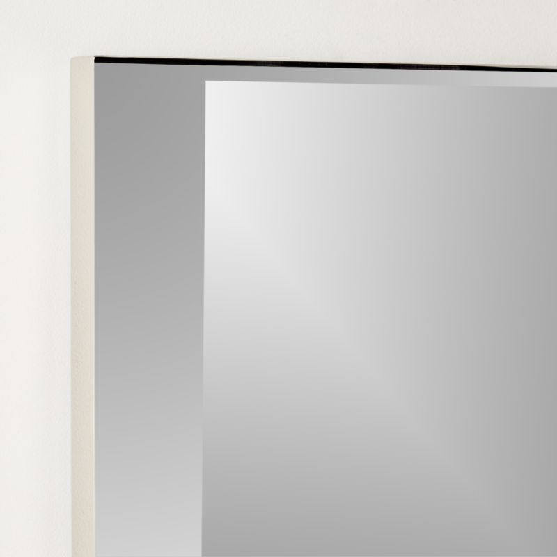 Graduate Beveled Polished Nickel Rectangular Mirror 24"x36" - image 4 of 6