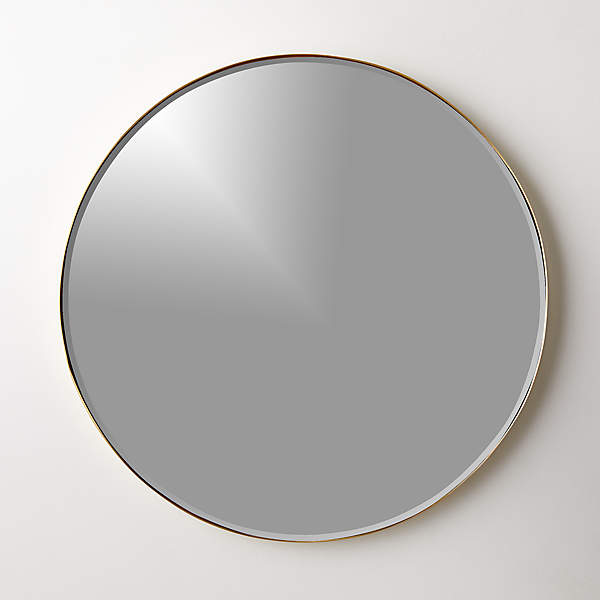 Graduate Brass Round Wall Mirror 36, 48 Inch Round Mirror Canada