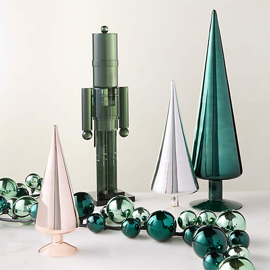Green Holiday Decor Set