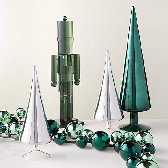 Green Holiday Decor Set