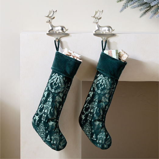 Green Stocking Holiday Set